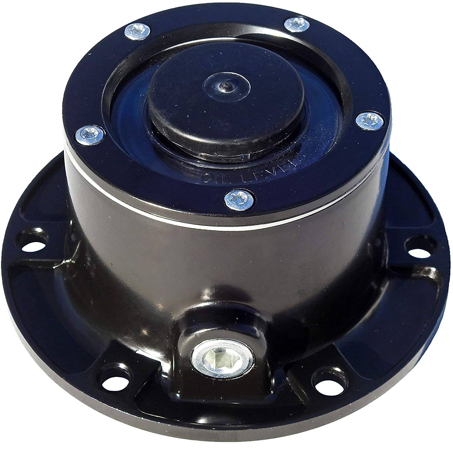 Standard Aluminum Black Hub Cap Replacement for 3434024